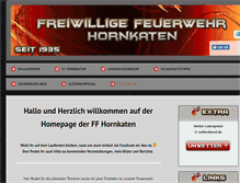 Tablet Screenshot of feuerwehrhornkaten.de